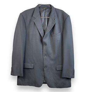 Caravelli Mens Sports Coat 3 Button Blazer Size 44 L‎ Gray